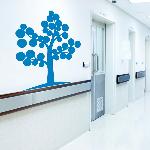 Exemple de stickers muraux: Arbre Feuilles Rondes (Thumb)